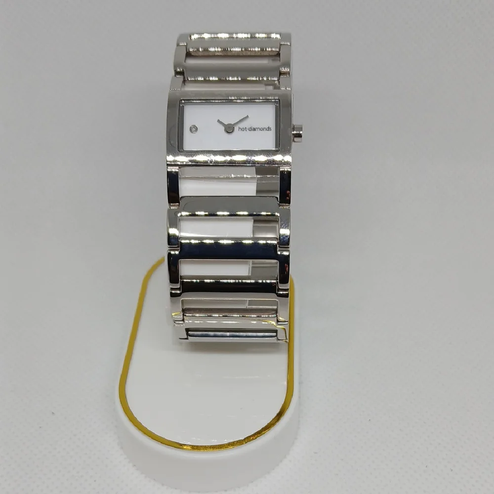 Diamond Supply Co. Metallic Silver Smartwatch